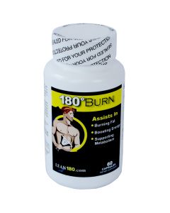 Lean 180 Burn – Best Weight Loss Supplement, Get Lean, Burn Body and Belly Fat, Break Through Plateaus, 100% All Natural Formula, Triple Strength (60 Capsules)