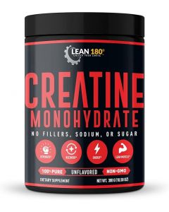 Lean 180 Creatine Monohydrate Powder: Pure & Potent Performance