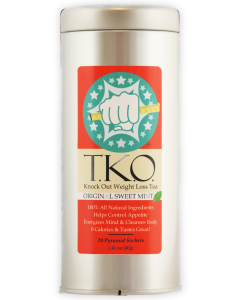 T.K.O. Knock Out Weight Loss Tea- Sweet Mint and Fuzzy Peach